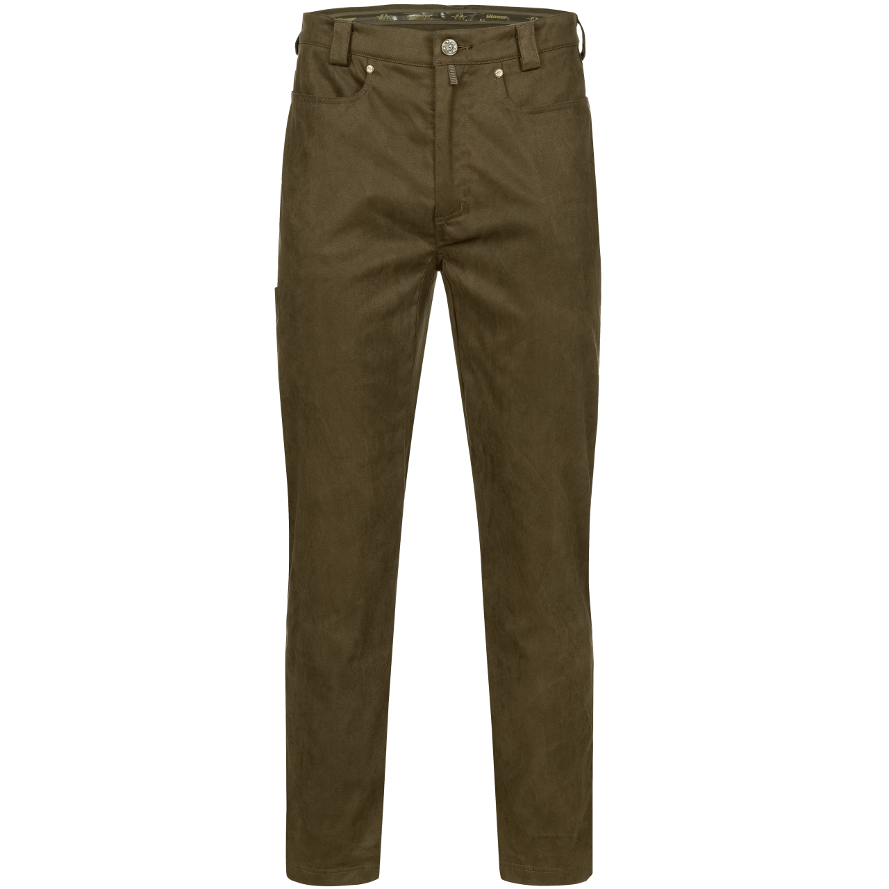 Blaser Herren Suede Hose Maddox dunkelbraun