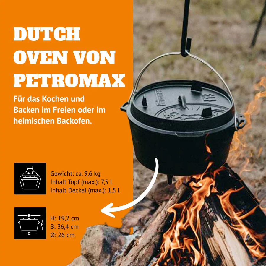 PETROMAX Feuertopf (Dutch Oven)