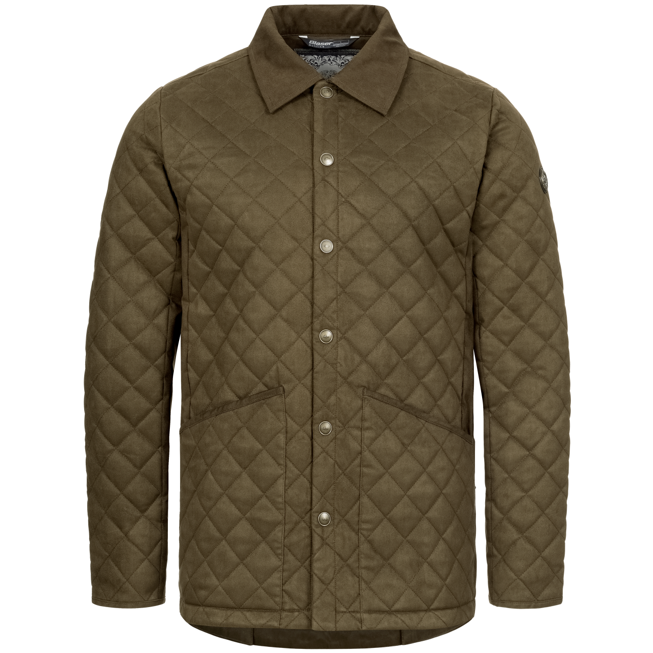 Blaser Herren Suede Jacke Damian dunkelbraun