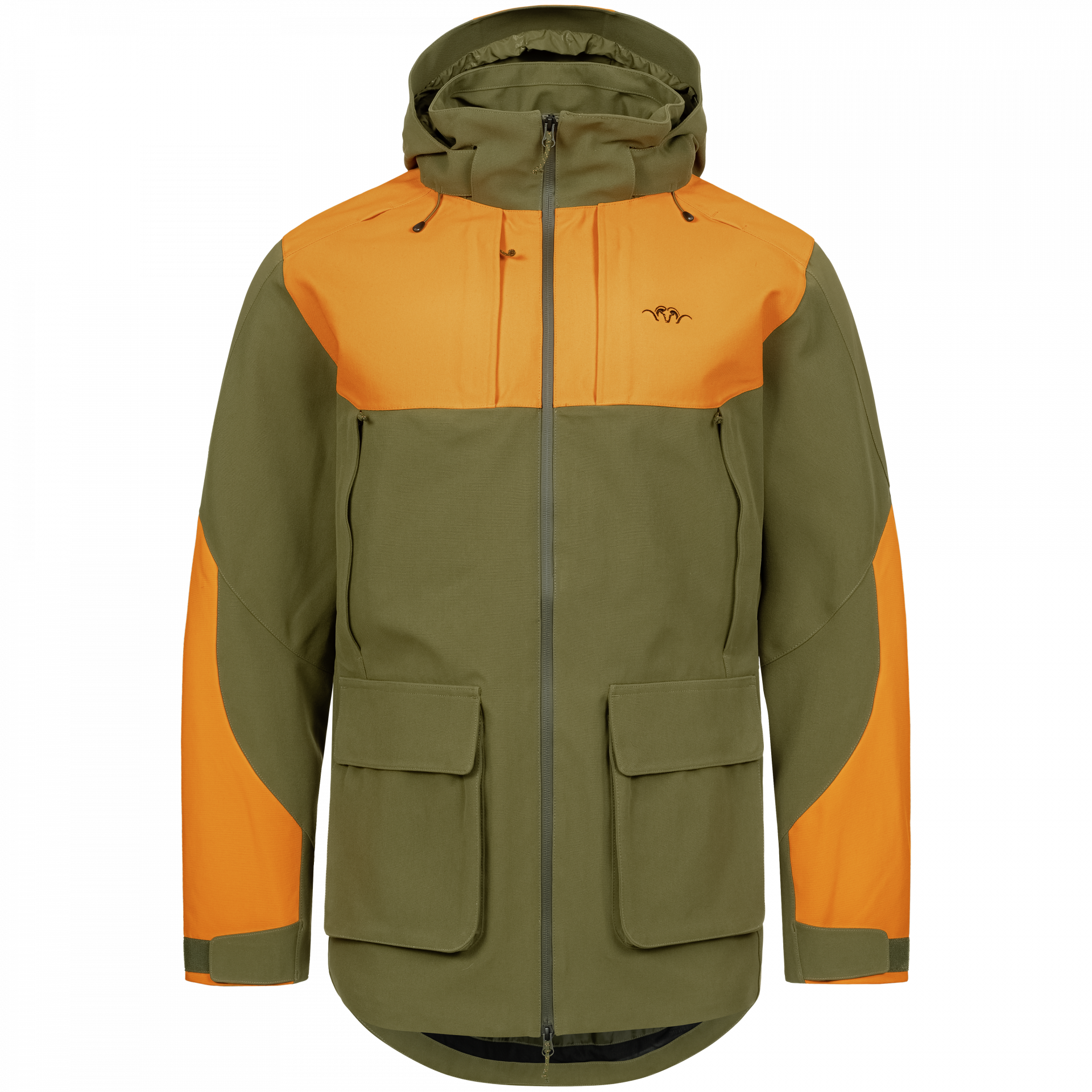 Blaser Herren Striker Jacke dunkel olive / blaze orange